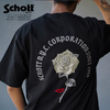 Schott SS T-SHIRT "DOLLAR ROSE" 3113127画像