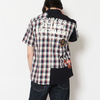 AVIREX S/S CHECK REMAKE PATCHED SHIRT 6115094画像