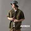 AVIREX LINEN COTTON TYPE M-43 SHIRT 6115117画像