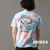 AVIREX 2-TONE TIE DYE T-SHIRT CONTRAIL 6113358画像