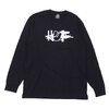 HUF × ERIC HAZE HAZE REMIX L/S TEE BLACK画像
