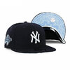 NEW ERA NEW YORK YANKEES BANDANA BOTTOM 9FIFTY SNAPBACK CAP NAVY HL1273140画像
