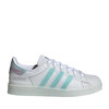 adidas SST FUTURESHELL W FOOTWEAR WHITE/ACID MINT/RICH MAUVE FY7356画像