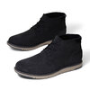 TOMS NAVI Black Distressed Leather 10014369画像