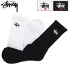 STUSSY Basic Logo Crew Socks 138713画像