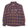 THE FLAT HEAD フランネル チェック ウエスタンシャツ FN-SNW-001L画像