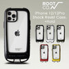 ROOT CO. iPhone12/12Pro GRAVITY Shock Resist Case + Hold画像
