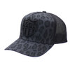 YOSHINORI KOTAKE DESIGN × BARNEYS NEWYORK BLACK LINE LEOPARD 444 LOGO MESH CAP BLACK画像