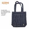 SUGAR CANE FICTION ROMANCE 9oz. WABASH STRIPE REVERSIBLE TOTE BAG SC02649画像