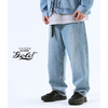 GOLD 14oz. DENIM 5POCKET WIDE PANTS AGED MODEL 21A-GL41981H画像