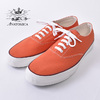 ANATOMICA WAKOUWA DECK SHOES LOW ORANGE/WHITE画像