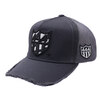 YOSHINORI KOTAKE DESIGN ZEBRA柄 444LOGO MESH CAP GRAY画像