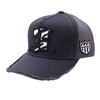 YOSHINORI KOTAKE DESIGN ZEBRA柄 3LOGO MESH CAP GRAY画像
