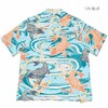 SUN SURF S/S RAYON HAWAIIAN SHIRT "CARP" SS38581画像