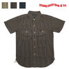 STUDIO D'ARTISAN レイルロードヒッコリー半袖シャツ SD5653画像