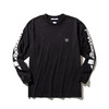 Liberaiders TRIANGLE LOGO L/S TEE BLACK 735022101画像