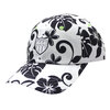 YOSHINORI KOTAKE DESIGN ALOHA柄 6-Panel CAP WHITExBLACK画像