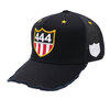 YOSHINORI KOTAKE DESIGN EMBLEM 444LOGO MESH CAP BLACK画像