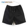 FIVE BROTHER MILITARY EASY SHORTS BLACK 152134M画像