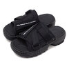 MEI Recycled nylon sandal BLACK MEI-SDL-210006画像