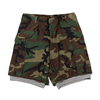 MANASTASH × atmos MILTARY REMAKE SHORT WOODLAND CAMO MAT21-S046画像