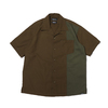 MANASTASH × atmos MILTARY REMAKE SHIRT OLIVE MAT21-S045画像