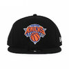 NEW ERA NEW YORK KNICKS 9FIFTY SNAPBACK CAP BLACK NR70353262画像