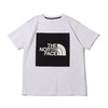 THE NORTH FACE S/S COLORED SQUARE LOGO TEE BLACK NT32135画像