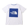 THE NORTH FACE S/S COLORED SQUARE LOGO TEE TNF BLUE NT32135画像