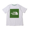 THE NORTH FACE S/S COLORED SQUARE LOGO TEE SULLIVAN GREEN NT32135画像