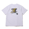 atmos HIGH ENERGY TEE WHITE MAT21-S012画像