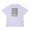 COCA-COLA atmos URBAN NOMADS GRAPHIC TEE WHITE MAT21-S030画像
