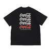 COCA-COLA atmos URBAN NOMADS GRAPHIC TEE BLACK MAT21-S030画像