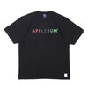 APPLEBUM Gradation Logo Tee BLACK画像