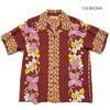 SUN SURF S/S RAYON HAWAIIAN SHIRT "POLYNESIAN BORDER" SS38568画像
