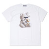 UNDERCOVER MAD OBJECTS BEAR TEE WHITE画像