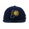 NEW ERA INDIANA PACERS 9FIFTY SNAPBACK CAP NAVY NR70353237画像