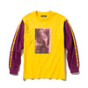 Kinetics REMAKE L/S T-SHIRT YELLOW KSRM012画像