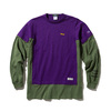 Kinetics REMAKE L/S T-SHIRT PURPLE KSRM009画像