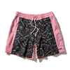 Kinetics REMAKE 2-WAY NYLON SHORTS PINK KSRM005画像