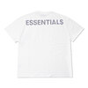 ESSENTIALS Reflector Logo Backprint Tee WHITE画像