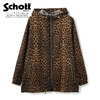 Schott WOMENS LEOPARD HOODED JACKET 3212000画像