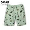 Schott BAT&SPIDERWEB HAWAIIAN SHORTS 3116029画像