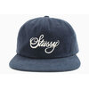 STUSSY Peached Canvas Snapback Cap 131985画像
