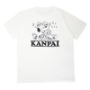 grn outdoor &times; PEANUTS SNOOPY SS TEE KANPAI WHITE GO1144R-001画像