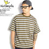 Mark Gonzales BORDER S/S BIG TEE -BROWN- 2G7-11332画像