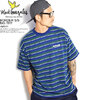 Mark Gonzales BORDER S/S BIG TEE -NAVY- 2G7-11332画像