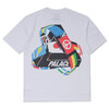 Palace Skateboards 21SS TRI-FLAG T-SHIRT WHITE画像
