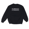 KIYONAGA&CO. × FUJIWARA&CO. BACK DOUBLE LOGO CREWNECK SWEAT画像