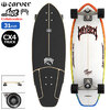 Carver Skateboards × lost Rad Ripper 31in × 10.5in CX4 Surfskate Complete L1012011082画像
